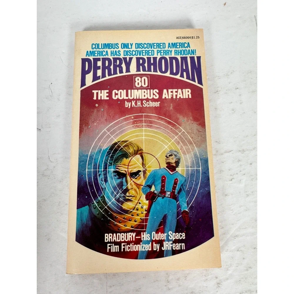 Perry Rhodan 80-89 Sci-Fi Paperback Lot Ace Books 1975 Vintage Space Opera